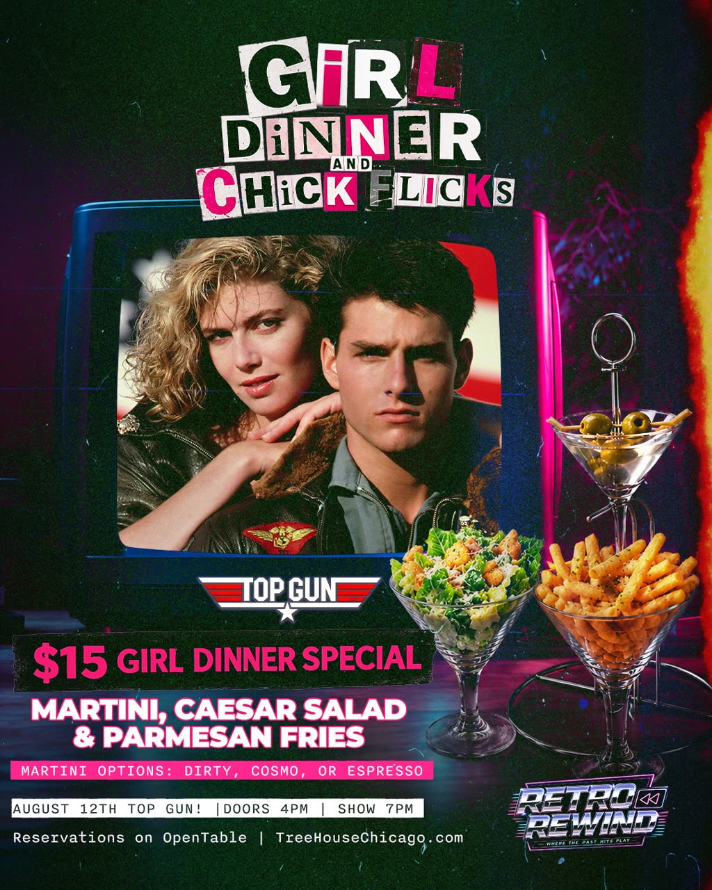 Girl Dinner & Chick Flicks